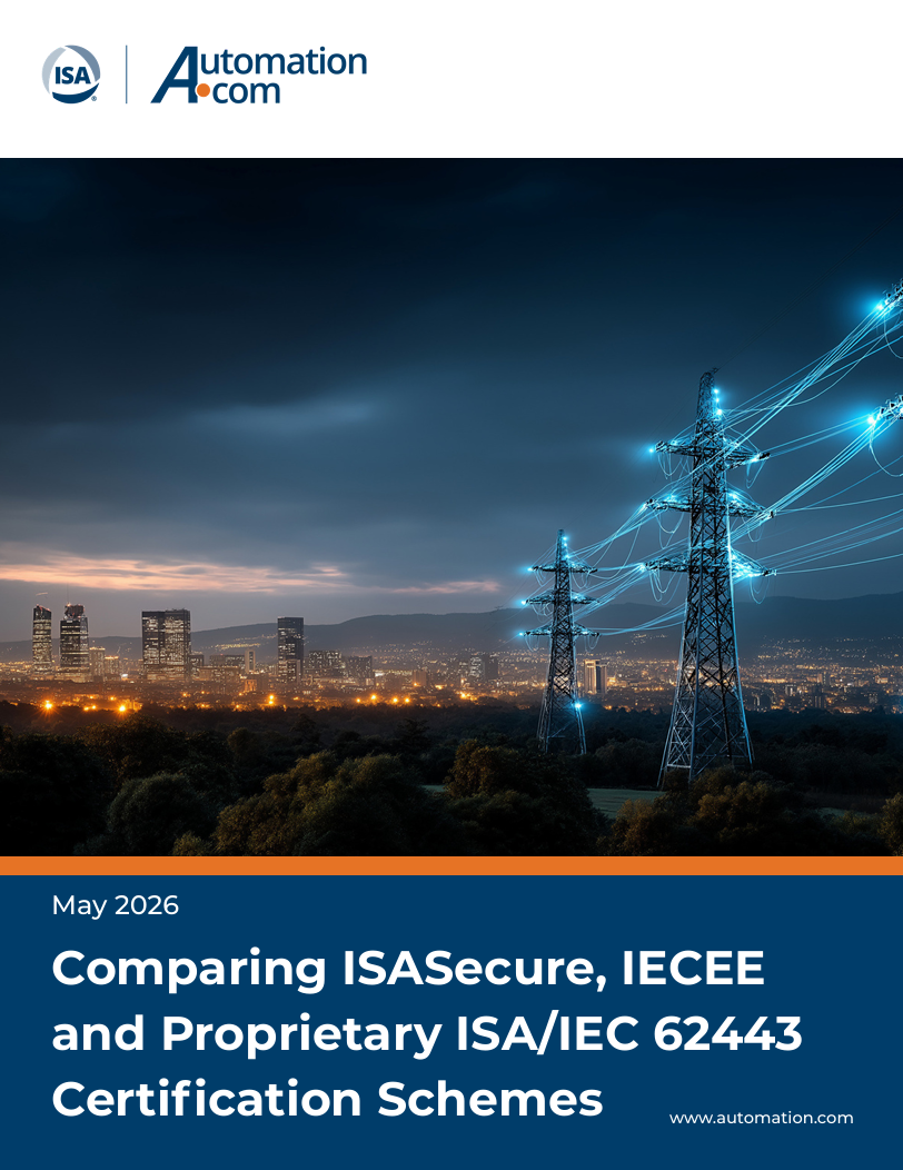 ISASecure IECEE and Proprietary Certification